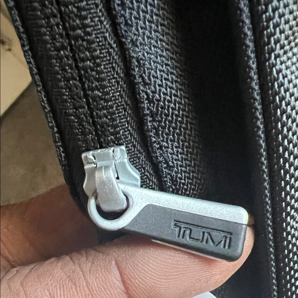 Tumi Black Sling Backpack with Front Pocket - Picture 7 of 11